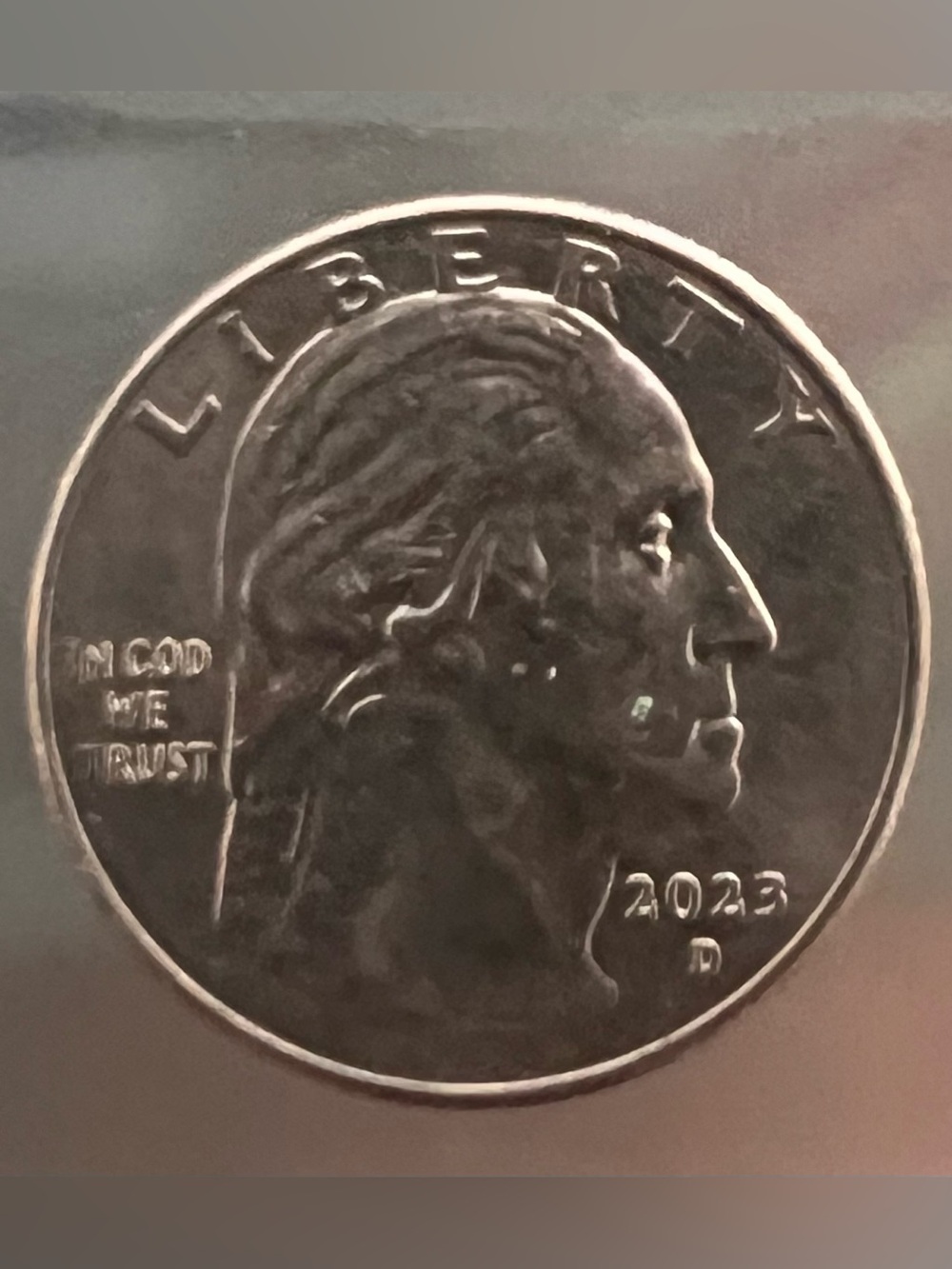 Error 2023 Maria Tallchief D Misprint In Cod We Trust Quarter